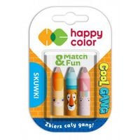 skuwki do długopisu wymazywalnego 3 szt. cool gang happy color