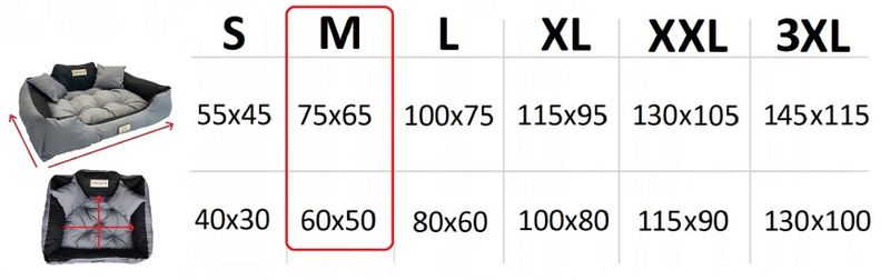 Legowisko dla psa kojec KINGDOG 75x65 cm wodoodporne ciemnoszare zdjęcie 16
