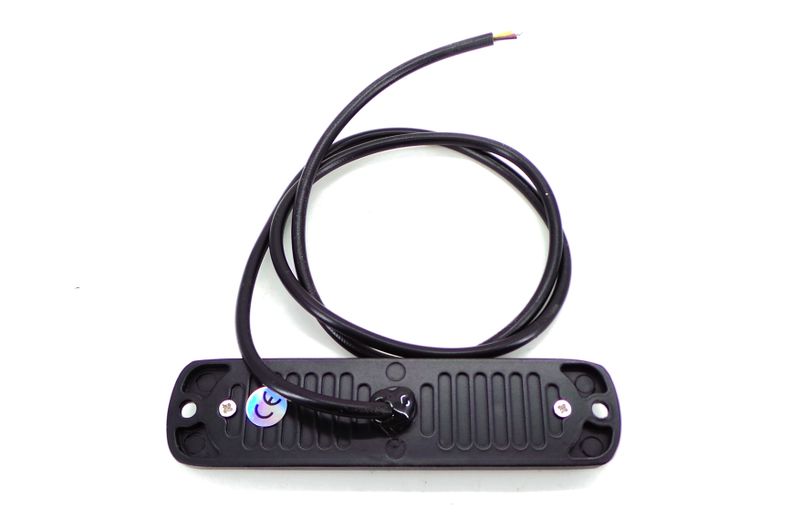 Lampa obrysowa strobo 6 LED 12V-24V, zielona zdjęcie 8