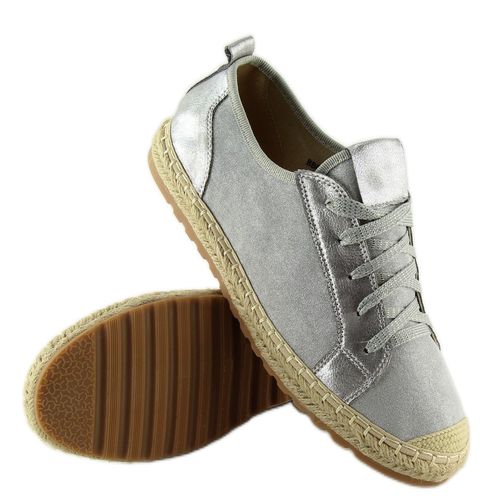 Trampki espadryle szare BB02P Grey r.38 na Arena.pl