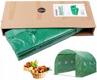 FOLIA ZAMIENNA na TUNEL FOLIOWY OGRODOWY SZKLARNIA POSZYCIE 3x2x2m 6m² UV-4