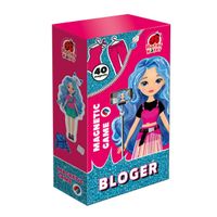Klocki magnetyczne Roter Kafer Układanka magnetyczna Bloger 1