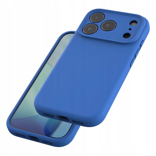 Spacecase Silicone Mag Iphone 17 Pro Max Blue zdjęcie 4
