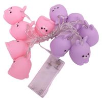 łańcuch świetlny led na baterie z motywem zająca