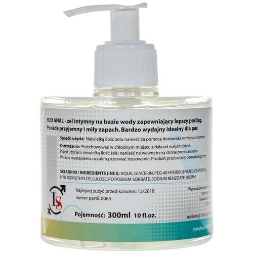 analny wodny żel nawilżający lubrykant sex 300ml na Arena.pl