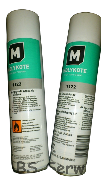 Molykote 1122 smar synt.do lancuchow 400 ml zdjęcie 1