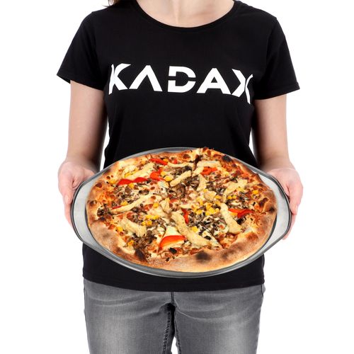 BLACHA TACA FORMA DO PIZZY PIECZENIA 31 CM POWŁOKA na Arena.pl