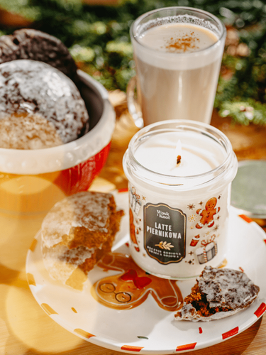 Woskiknot świeca sojowa Piernikowa Latte na Arena.pl