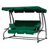 HUŚTAWKA OGRODOWA MULTIGARDEN 2W1 300KG Z MATERACEM I PODUSZKAMI