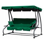 HUŚTAWKA OGRODOWA MULTIGARDEN 2W1 300KG Z MATERACEM I PODUSZKAMI