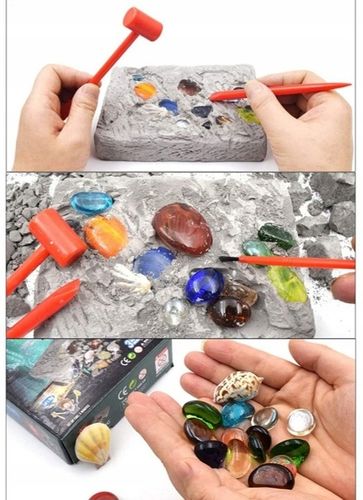 WYKOPALISKA KOPALNIA KRYSZTAŁÓW DIAMENTÓW ZABAWKA ARCHEOLOG ARCHEOLOGICZNE na Arena.pl