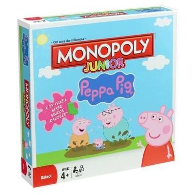 Świnka Peppa Monopoly Junior Gra na Arena.pl