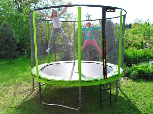 Trampolina ogrodowa SKYFLYER RING 2w1 304cm 10FT na Arena.pl