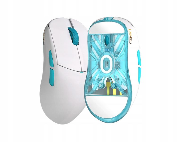 Myszka LAMZU Atlantis mini Polar White zdjęcie 5