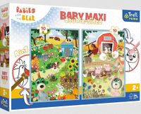 PUZZLE BABY MAXI 2X10 POZNAJ BOBASKI 43000