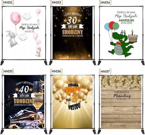 ŚCIANKA DO ZDJĘĆ TŁO pastele z imieniem SKRZYDŁA na Arena.pl