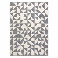 RUG/LU/WINK/TRIANGLE/GREY+CREAM/80x150