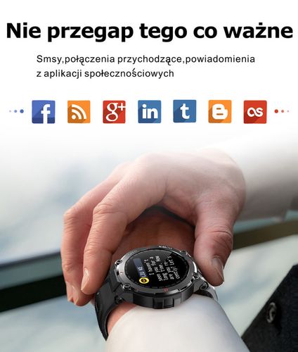 SMARTWATCH MĘSKI GRAVITY GT7-6 - WYKONYWANIE POŁĄCZEŃ (sg016f) na Arena.pl
