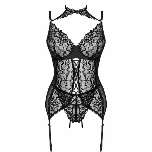 livco corsetti fashion giellandra czarny gorset z majtkami l/xl na Arena.pl