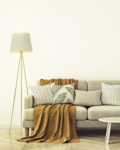 Metalowa lampa stojąca w stylu industrialnym RENO zdjęcie 3