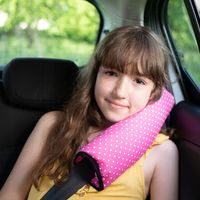 Poduszka i Nakładka na pas bezpieczeństwa 2w1