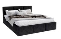 Łóżko 140x200 tapicerowane stelaż metalowy FRESIA