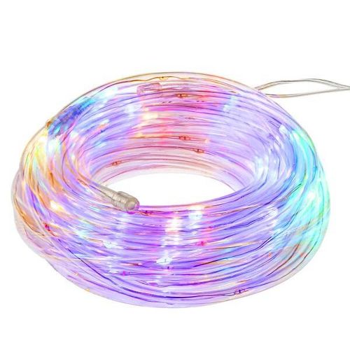 Wąż świetlny 50 Led multikolor 5m z programatorem IP44 na Arena.pl
