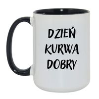 Duży Biało-Czarny 450 ml