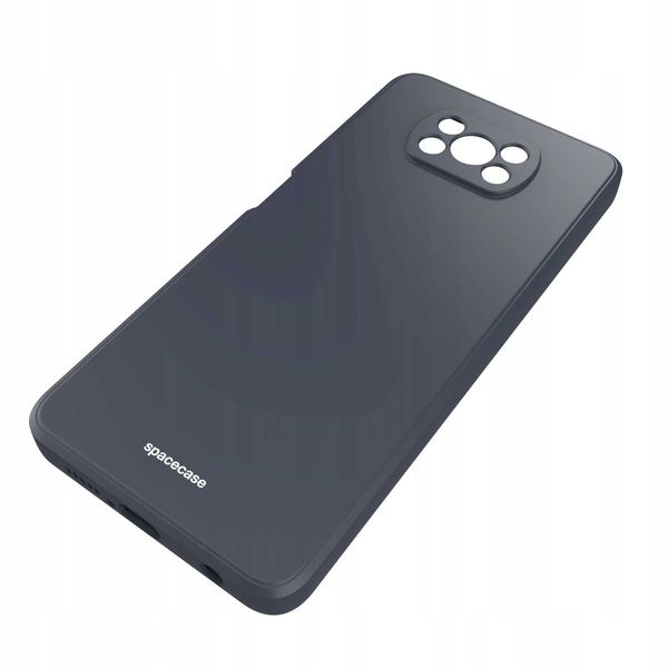 Spacecase Silicone Case Poco X3 Pro/Nfc Black zdjęcie 6