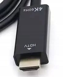 KABEL DISPLAY PORT DO HDMI 2.0 DP ADAPTER PRZEJŚCIÓWKA 4K/60Hz 1,8M PAWONIK na Arena.pl