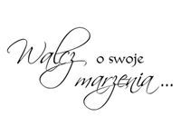 60X40CM WALCZ O SWOJE MARZENIA OBRAZ DRUK