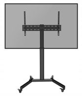 Podłogowy Mobilny Stojak TV pod Telewizor Uniwersalny Regulowany