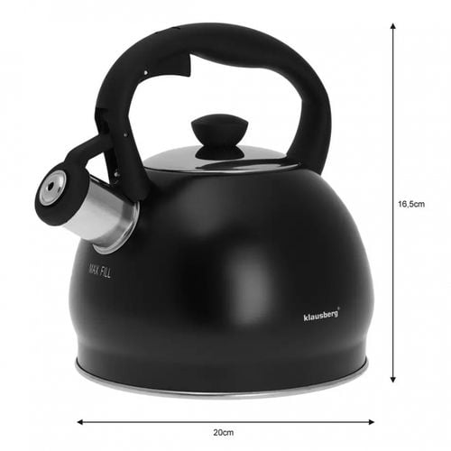 czajnik z gwizdkiem klausberg 2l kb-7428 na Arena.pl