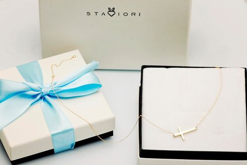 Emaga Złoty naszyjnik NZX4343 na Arena.pl