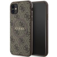 Guess GUHMN61G4GFRW iPhone 11 6.1" / Xr brązowy/brown hardcase 4G Collectio