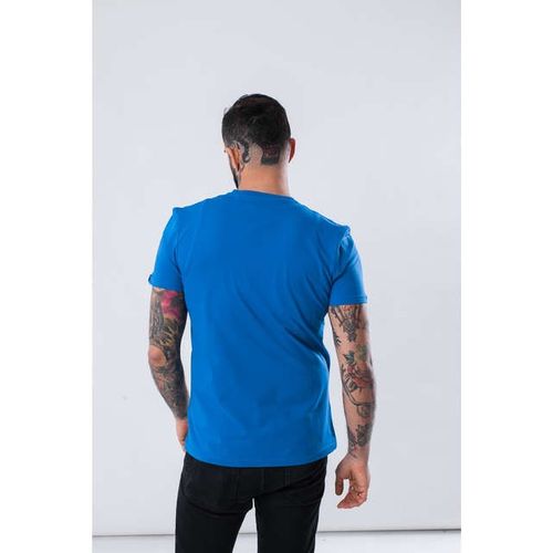 Alpha Industries BASIC T SHIRT 351 PACIFIC BLUE na Arena.pl