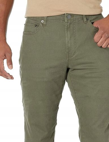 Amazon Essentials Athletic-fit 5-pocket Stretch Twill Pant, 29W / 30L na Arena.pl