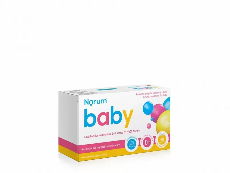 Probiotyk Narum Baby 150mg 30 Kaps zdjęcie 1