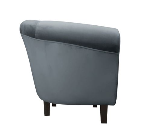 Fotel Milo nogi venge szary BL14 na Arena.pl