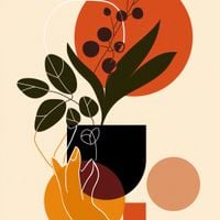 Plakat 70x70cm Dotyk Naturalności