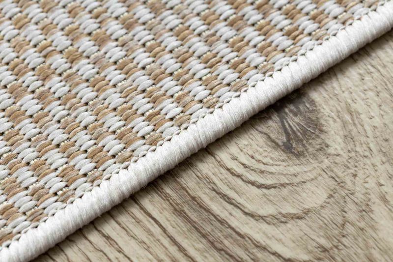 RUG/LU/VINEA/FRAME/CREAM+BEIGE/140x190 zdjęcie 4