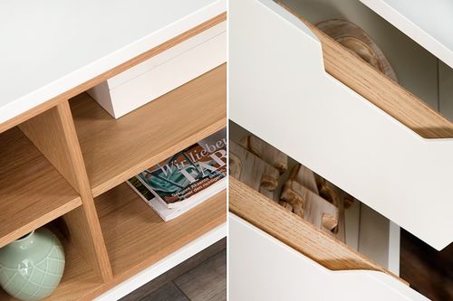 Stolik RTV HUSUM dąb na Arena.pl