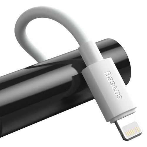 kabel usb-c do lightning baseus simple wisdom, pd, 20w, 1.5m (biały) 2szt. na Arena.pl