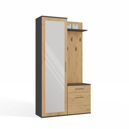 Garderoba DUO ANTRACYT ARTISAN na Arena.pl