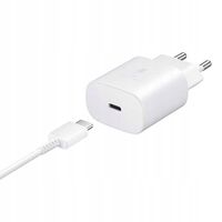SZYBKA ŁADOWARKA SIECIOWA DO TELEFONU SAMSUNG KOSTKA 25W + KABEL USB-C 1M