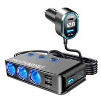Rozdzielacz Samochodowy Gniazda Zapalniczki 12-24V 4xUSB 3.0QC 2xUSB-C 216W