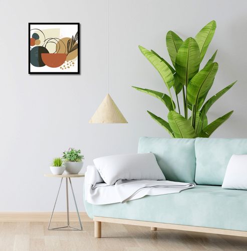 Plakat 40x40cm Kolaż Roślin na Arena.pl