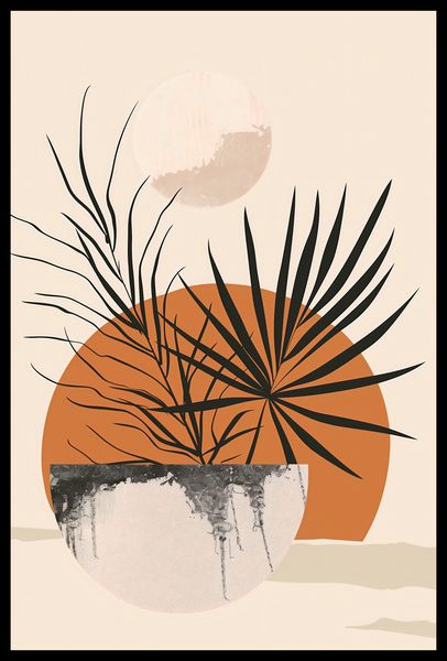 Plakat 40x60cm Palmowy Zachód zdjęcie 2
