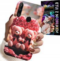 ETUI DO HUAWEI P30 LITE - RODZINKA RÓŻANYCH MISIÓW SERCE + SZKŁO