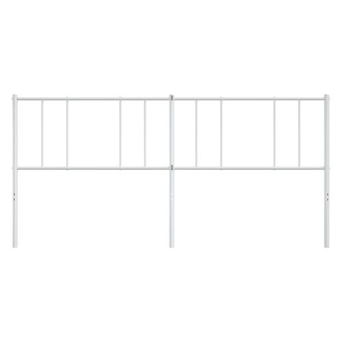 Metalowe wezgłowie, białe, 200 cm na Arena.pl